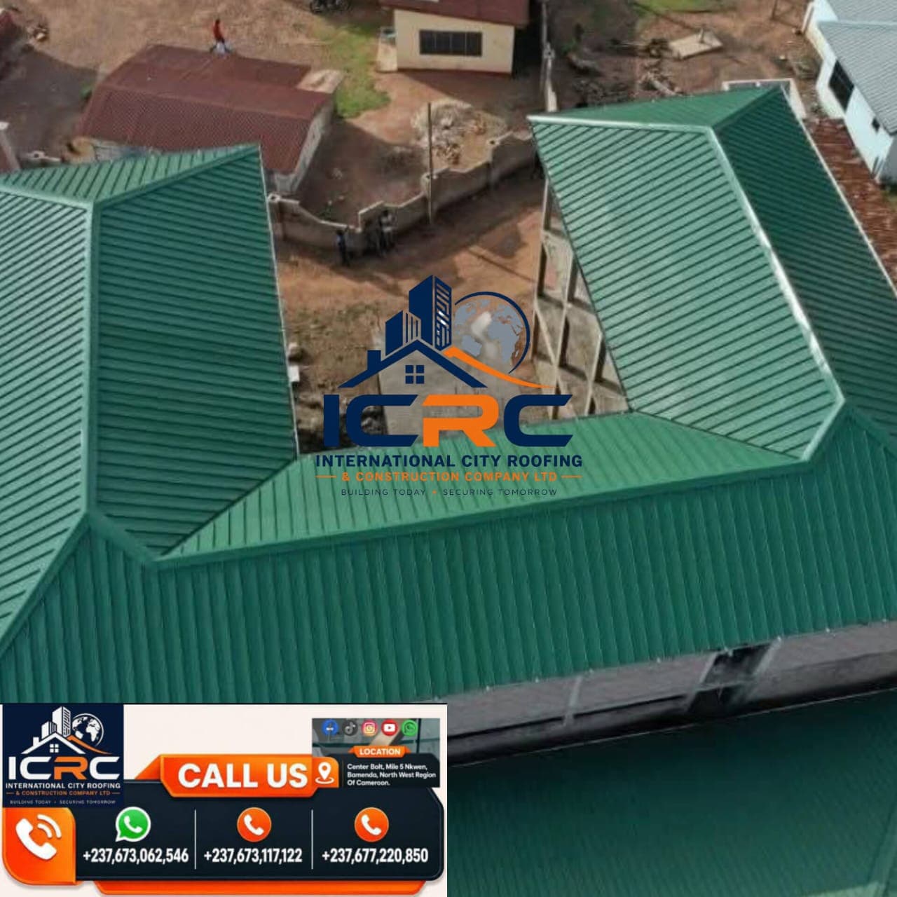 Aluminum Long-Span Step-Tile Roofing Sheets - Slide 1